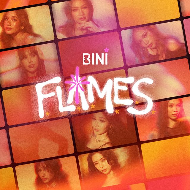 Cover art for FLAMES by BINI